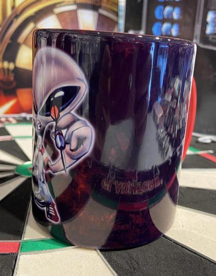 Alien Single Player auf edle Keramik Tasse