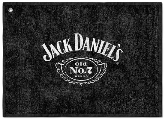 Jack Daniels Schwarzes Handtuch
