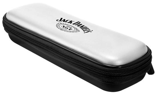 Jack Daniels Slim Darts Case Weiß JD Design