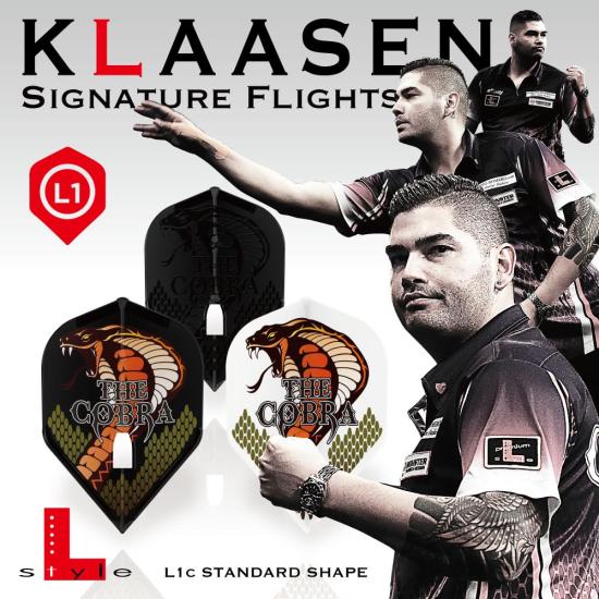 Signature Flight Jelle Klaasen v3 Schwarz