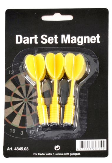 Karella Magnet Dart Ersatzpfeile Gelb