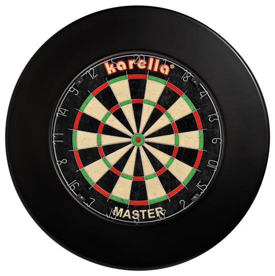 Karella Dartboard Surround PU Schwarz
