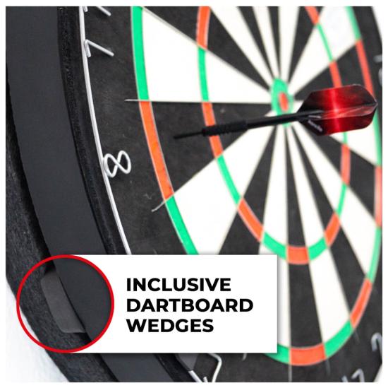 Karella Schallschutz Compact Ø45 cm für Steeldartboards
