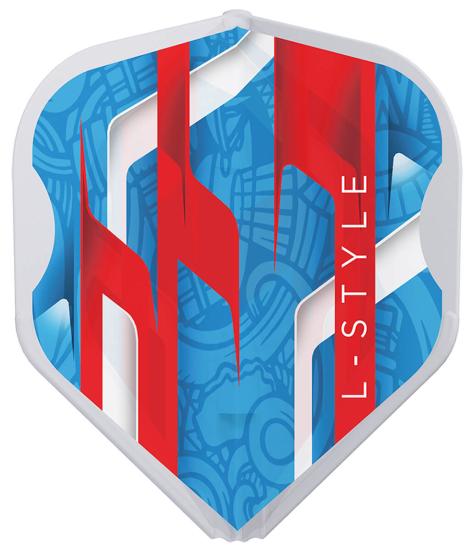 L-Style L1EZ Standard Mamo Blau-Klar-Weiß