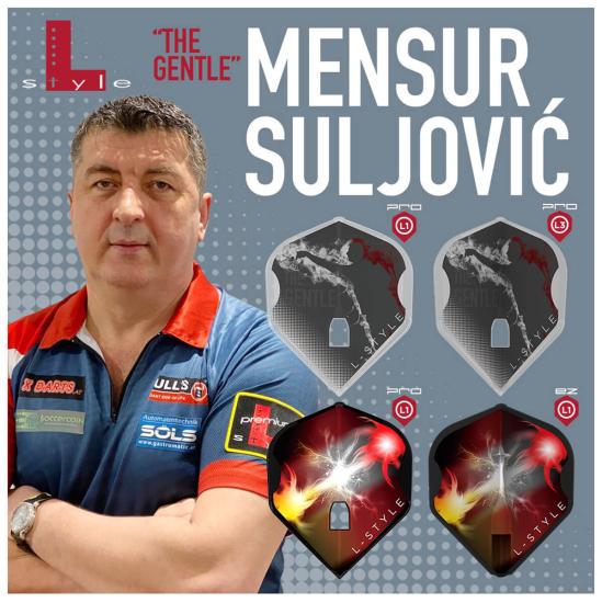 sL1PRO Mensur Suljovic The Gentle Klar Weiß