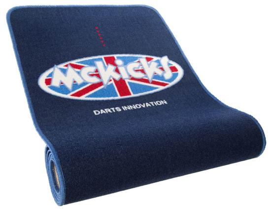 McKicks Teppich Blau mit Oche