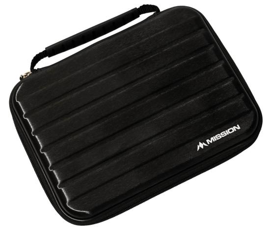 Darts Case - Metallic Schwarz