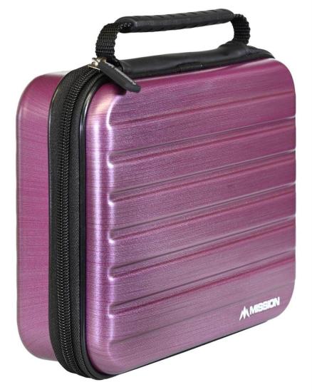 Mission ABS4 Darts Case Metallic Lila
