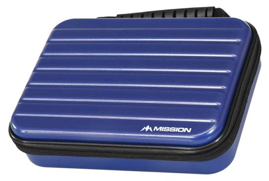 Mission ABS4 Darts Case Metallic Dunkel Blau