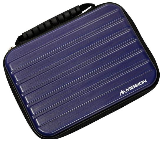 Mission ABS4 Darts Case Metallic Dunkel Blau