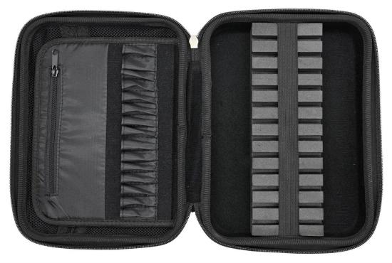 Darts Case - Metallic Dunkel Blau