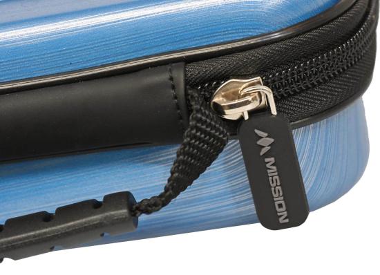 Mission ABS4 Darts Case Metallic Aqua Blau