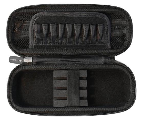 ABS-1 Darts Case - Metallic Schwarz