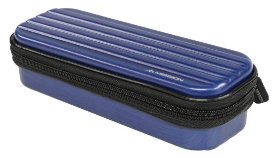 Mission ABS1 Darts Case Metallic Dunkel Blau