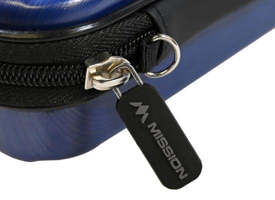 Mission ABS1 Darts Case Metallic Dunkel Blau