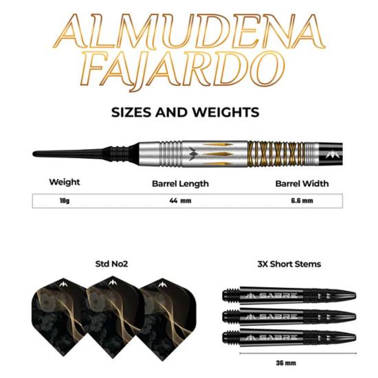 Mission Almudena Fajardo Ayuso Softdart 95% 18g