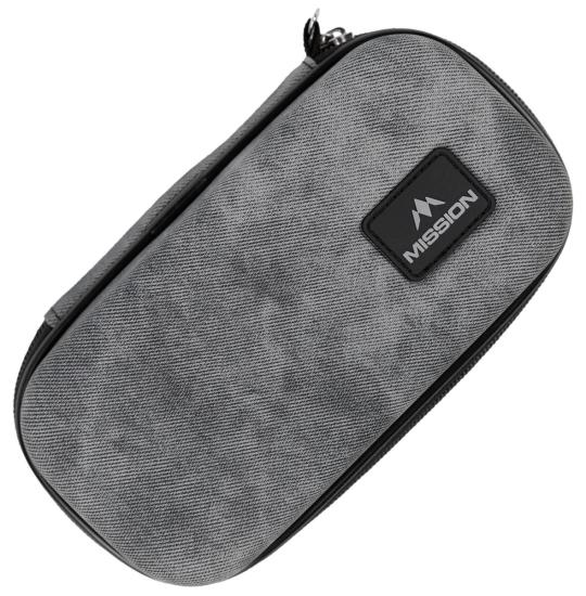 Mission Force 90 EVA Case für Darts Limited Edition Grau Denim Slim