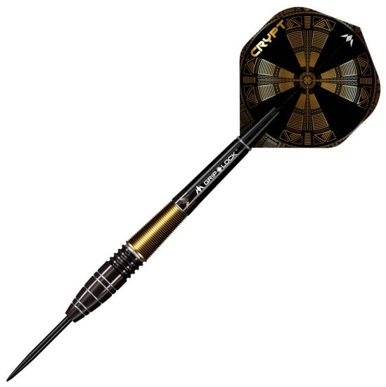 Mission Steeldart Crypt M1 90% Schwarz-Gold 22-24g