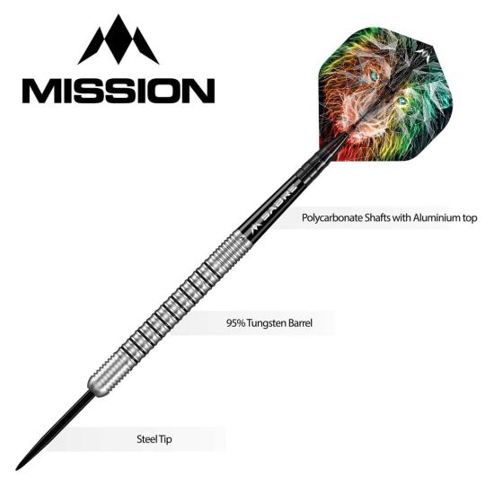 Mission Dominik Grüllich 95% Steeldart