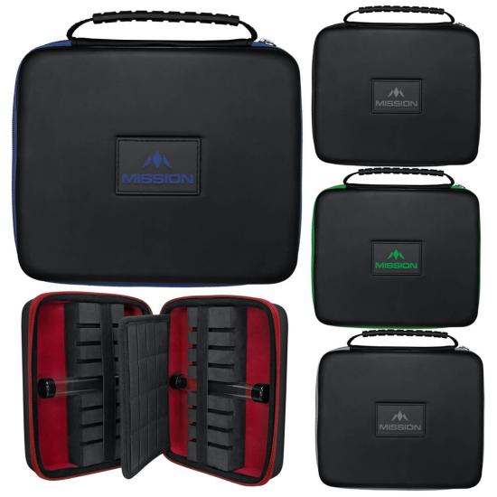 Mission Freedom Luxor Darts Case großer Dart Koffer