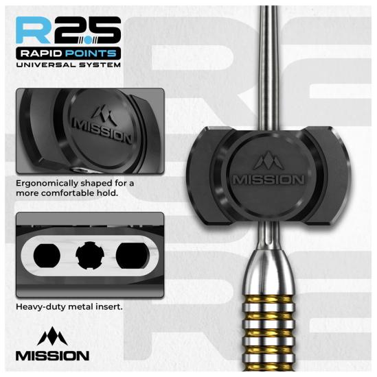 Mission R2.5 Rapid Dart Points Spitzen Wechsler 