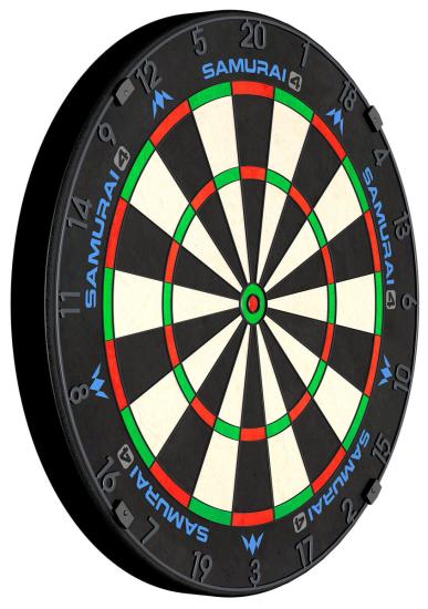 Mission Samurai 4 Graphite Grau Steeldart Dartboard