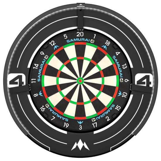 Mission Samurai 4 Steeldart Dartboard