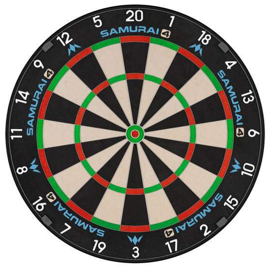 Mission Samurai 4 Steeldart Dartboard