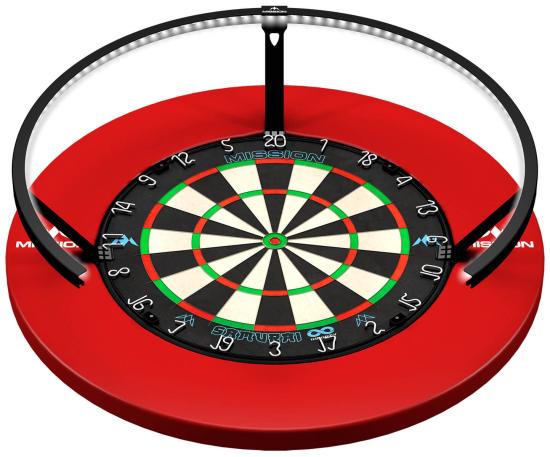 Mission Torus 270 USB-C Dartboard Beleuchtung