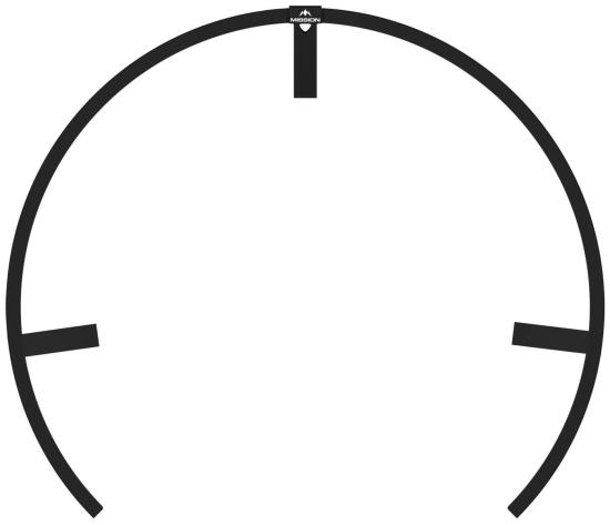 Mission Torus 270 USB-C Dartboard Beleuchtung