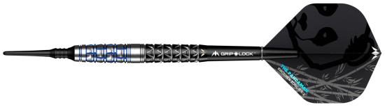 Mission Softdart Xiaochen Zong 95% Schwarz-Blau 22g