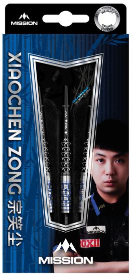 Mission Softdart Xiaochen Zong 95% Schwarz-Blau 22g