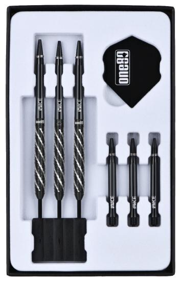 One80 Akari Tanahara Schwarz V2 Steeldart 23g