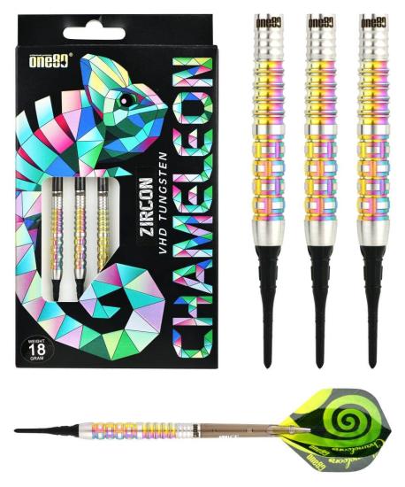 One80 Chameleon Zircon Softdart 18g