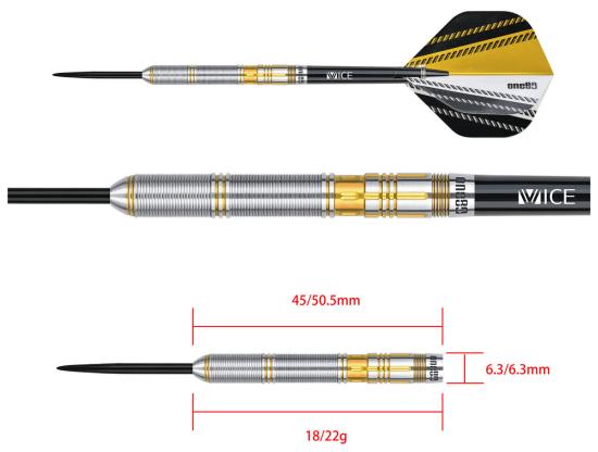 One80 Lylian Le Calvez Signature Dart Steeldart 18-22g
