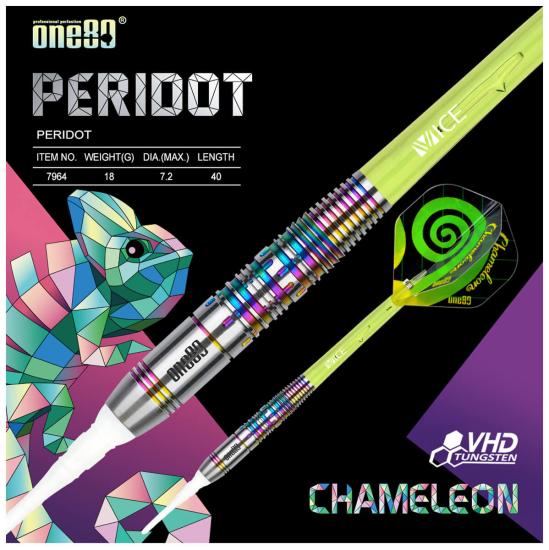 One80 Chameleon Peridot Softdart 18g