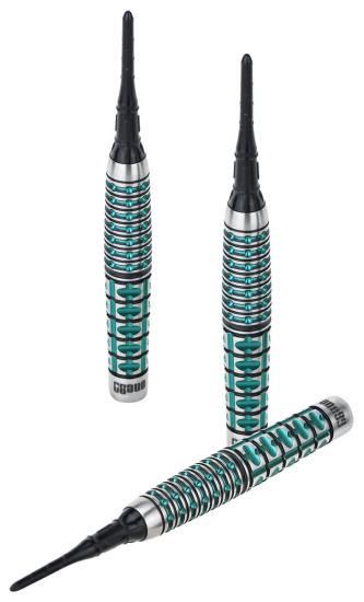 One80 Gunner 4 Signatur Softdart Schwarz-Jade 18g