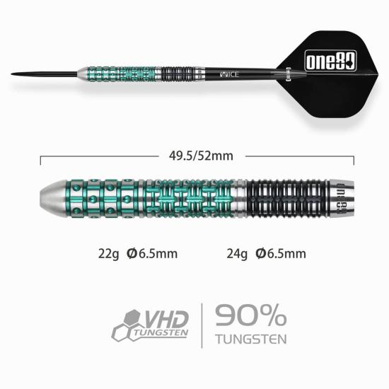 One80 Ludo Le Mat Signature Steeldart 22-24g