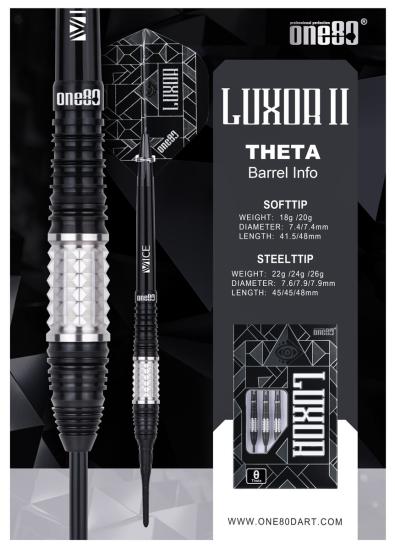 One80 Luxor 2 Theta Softdart 18-20g