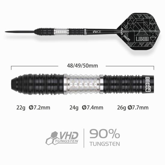One80 Luxor Eta Steeldart 22-24-26g