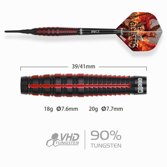 One80 Vaelkris V05 Softdart 18-20g