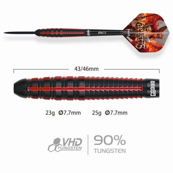 One80 Vaelkris V05 Steeldart 23-25g