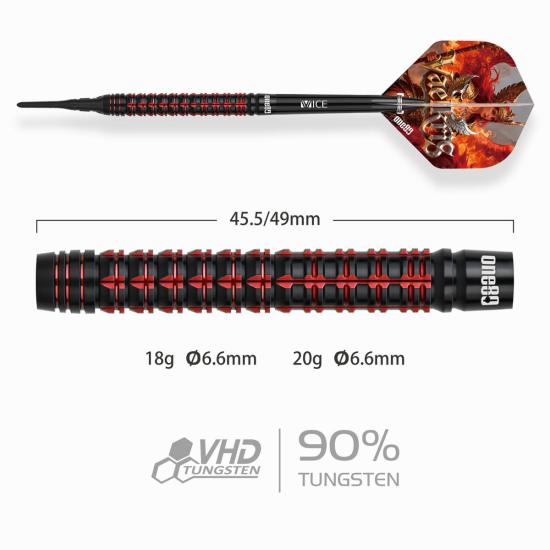 One80 Vaelkris V06 Softdart 18-20g