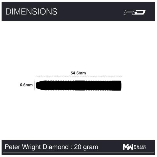 Peter Wright Snakebite WC Diamond Fusion SE Softdart 20 g