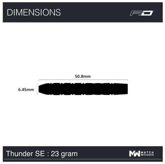 RedDragon Gerwyn Price Thunder SE Steeldart 23-25g