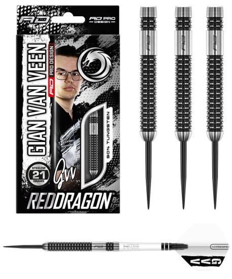 RedDragon Gian van Veen Axis SE Steeldart 21-23g