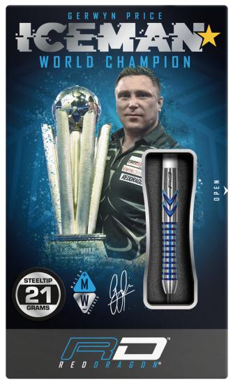RedDragon Gerwyn Iceman Price Contour Steeldart 23 g