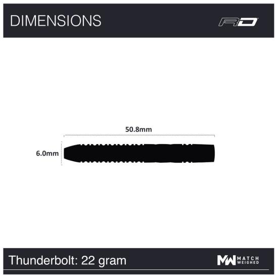  Gerwyn Price Thunderbolt Steeldart 22-24g