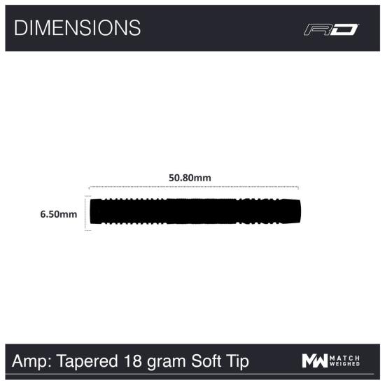 RedDragon Amp Tapered Softdart 20 g