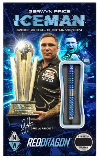 RedDragon Gerwyn Price Glacier Steeldart 22 g